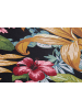 Hanse Home Indoor-/outdoortapijt "Tropical Flowers" zwart