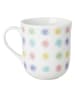 Hutschenreuther Kaffeetasse "Blütenteppich" in Bunt - (H)12 x Ø 9 cm
