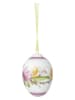 Hutschenreuther Dekoanhänger "Das Ei 2026" in Bunt - (H)7 x Ø 4,5 cm