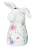 Hutschenreuther Wazon "Flower meadow" w kolorze białym ze wzorem - wys. 16 cm