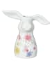 Hutschenreuther Wazon "Flower meadow" w kolorze białym ze wzorem - wys. 16 cm