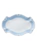 Hutschenreuther Półmisek "Baronesse" w kolorze biało-błękitnym - Ø 32 cm