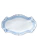 Hutschenreuther Talerz dodatkowy "Estelle" w kolorze błękitno-białym