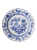 Hutschenreuther Talerz obiadowy w kolorze niebiesko-białym - Ø 25 cm
