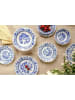 Hutschenreuther Talerz obiadowy w kolorze niebiesko-białym - Ø 25 cm