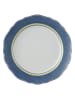 Hutschenreuther Talerz obiadowy "Medley" w kolorze niebiesko-białym - Ø 25 cm