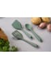 Fackelmann Mini łyżka kuchenna w kolorze zielonym - wys. 21 cm