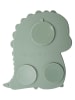 Fackelmann Menüteller "Dino" in Grün - (B)21,5 x (H)23 cm