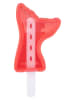 Fackelmann Foremka "Mermaid" w kolorze koralowym do lodów na patyku - 7 x 15 x 3 cm