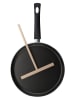 Fackelmann Crepepfanne in Schwarz - Ø 25 cm