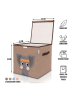 Lifeney Pudełko "Elephant" w kolorze jasnobrązowo-szarym - 33 x 33 x 33 cm