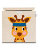 Lifeney Pudełko "Giraffe" w kolorze żółto-beżowym - 33 x 33 x 33 cm