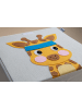 Lifeney Pudełko "Giraffe" w kolorze żółto-beżowym - 33 x 33 x 33 cm