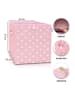 Lifeney Aufbewahrungsbox "Sterne" in Rosa - (B)33 x (H)33 x (T)33 cm