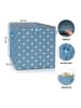 Lifeney Aufbewahrungsbox "Sterne" in Türkis - (B)33 x (H)33 x (T)33 cm