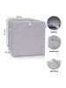 Lifeney Aufbewahrungsbox in Hellgrau - (B)33 x (H)33 x (T)33 cm