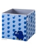 Lifeney Aufbewahrungsbox "Maus" in Blau - (B)30 x (H)30 x (T)30 cm