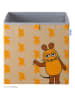 Lifeney Aufbewahrungsbox "Maus" in Orange - (B)33 x (H)33 x (T)33 cm