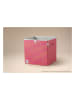 Lifeney Aufbewahrungsbox "Bobo" in Pink - (B)33 x (H)33 x (T)33 cm