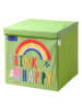 Lifeney Aufbewahrungsbox "Peppa" in Grün - (B)33 x (H)33 x (T)33 cm