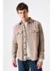 Garcia Koszula sztruksowa w kolorze beżowym