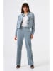 Garcia Spodnie sztruksowe w kolorze błękitnym