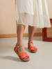 Sixth Sens Sandalen in Orange