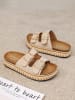 Sixth Sens Slippers beige