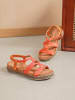 Sixth Sens Sandalen oranje