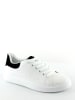 Sixth Sens Sneakers in Weiß/ Schwarz
