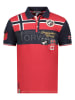 Geographical Norway Poloshirt "Karadock" in Rot