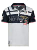 Geographical Norway Koszulka polo "Karadock" w kolorze szarym