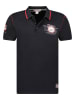 Geographical Norway Poloshirt "Kilsvik" in Schwarz