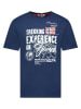 Geographical Norway Shirt "Jamais" donkerblauw