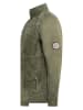 Geographical Norway Kurtka polarowa "Upload" w kolorze khaki