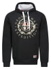 Geographical Norway Hoodie "Giger" in Schwarz