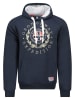 Geographical Norway Hoodie "Giger" in Dunkelblau