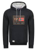 Geographical Norway Hoodie "Gofoten" in Schwarz