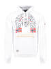 Geographical Norway Hoodie "Gakim" in Weiß