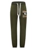 Geographical Norway Spodnie dresowe "Mholme" w kolorze khaki