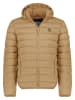 Geographical Norway Kurtka pikowana "Amigotal" w kolorze jasnobrązowym