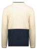 Geographical Norway Fleecejacke in Creme/ Dunkelblau