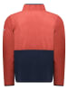 Geographical Norway Kurtka polarowa "Touki" w kolorze czerwono-granatowym