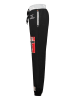 Geographical Norway Spodnie dresowe "Myer" w kolorze czarnym