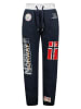 Geographical Norway Spodnie dresowe "Myer" w kolorze granatowym