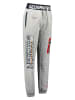 Geographical Norway Spodnie dresowe "Myer" w kolorze szarym