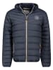 Geographical Norway Doorgestikte jas "Brook" donkerblauw