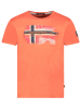 Geographical Norway Shirt "Jysuis" in Orange