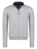 Geographical Norway Cardigan "Fregate" in Hellgrau