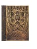 Paperblanks Liniertes Notizbuch ''Das Chanin-H...'' in Schwarz/ Gold - (B)17,5 x (H)23 cm